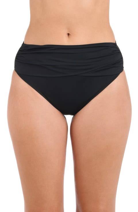Island Goddess Overlap Bikini Bottoms