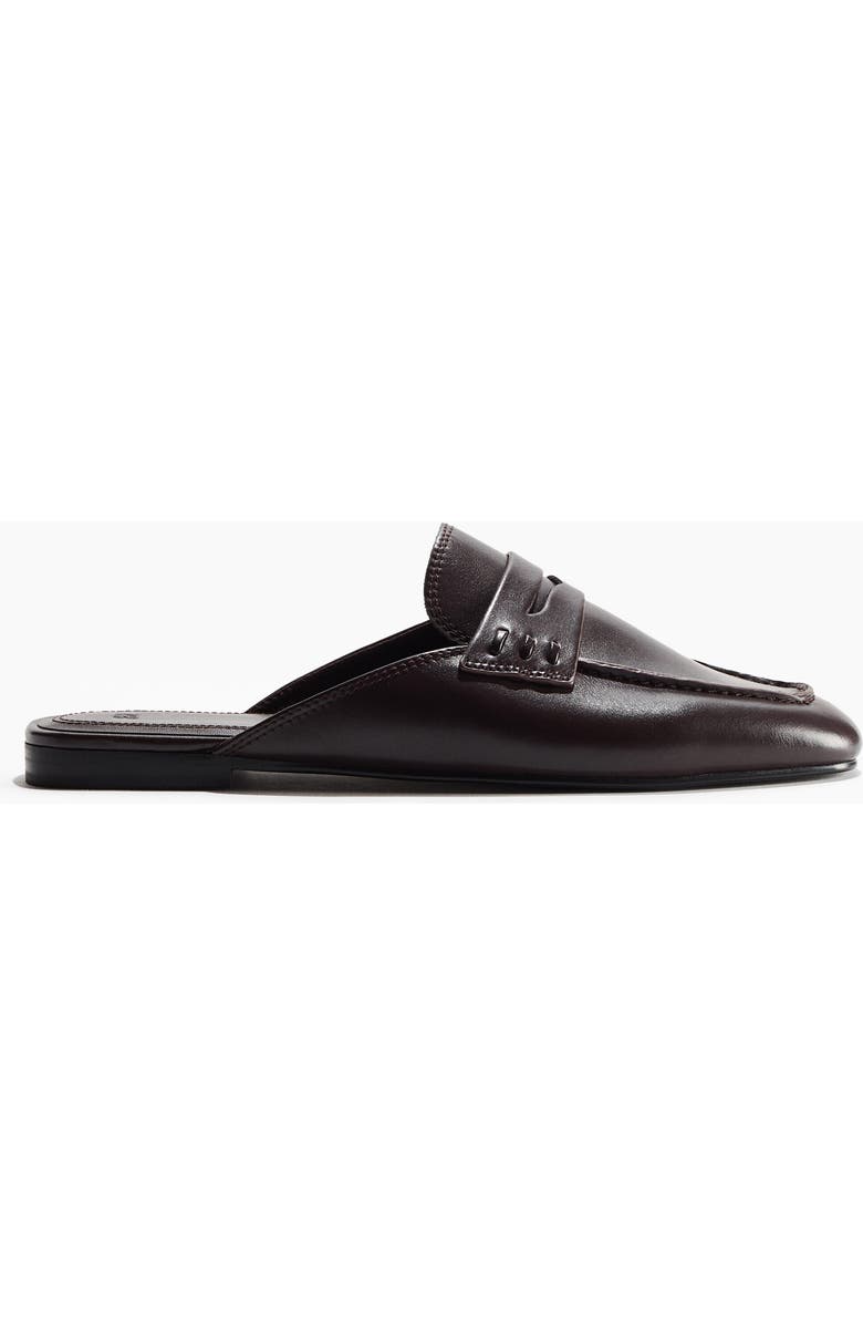 H&M Loafer Mules, Alternate, color, Dark Brown