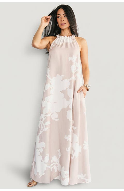 Aurelia Column Maxi Dress