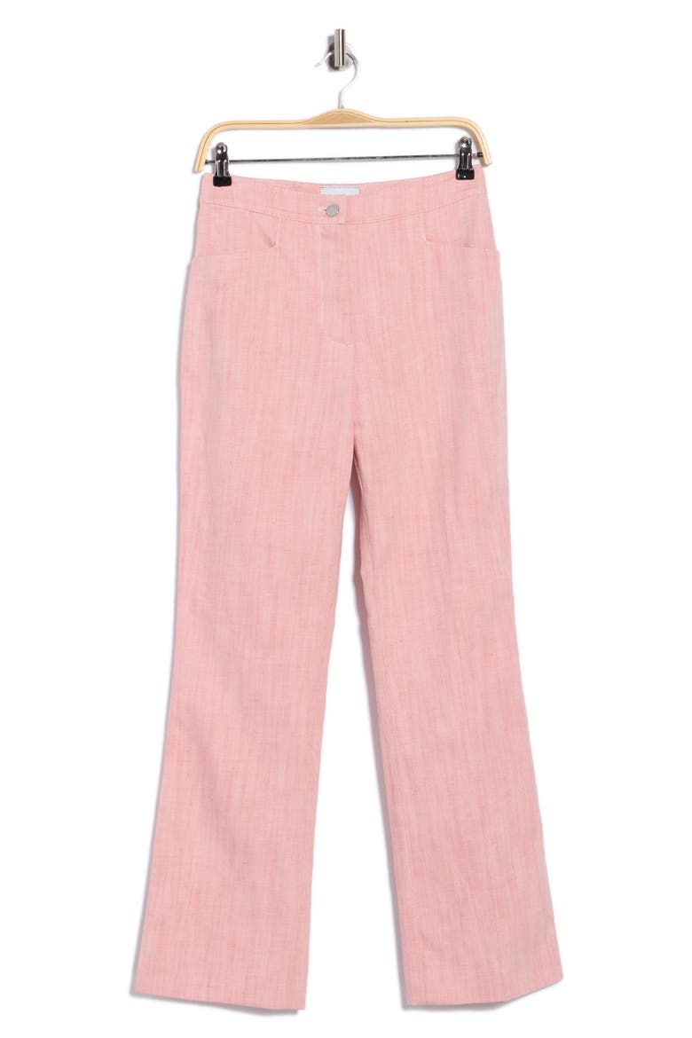 Cotton & Linen Pants, Alternate, color, PINK