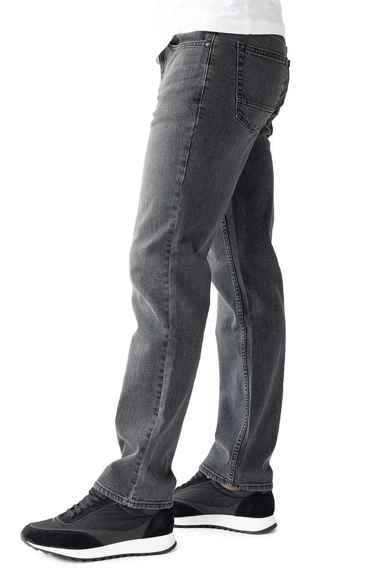 Slim Fit Straight Leg Performance Jeans, Alternate, color, GASTON