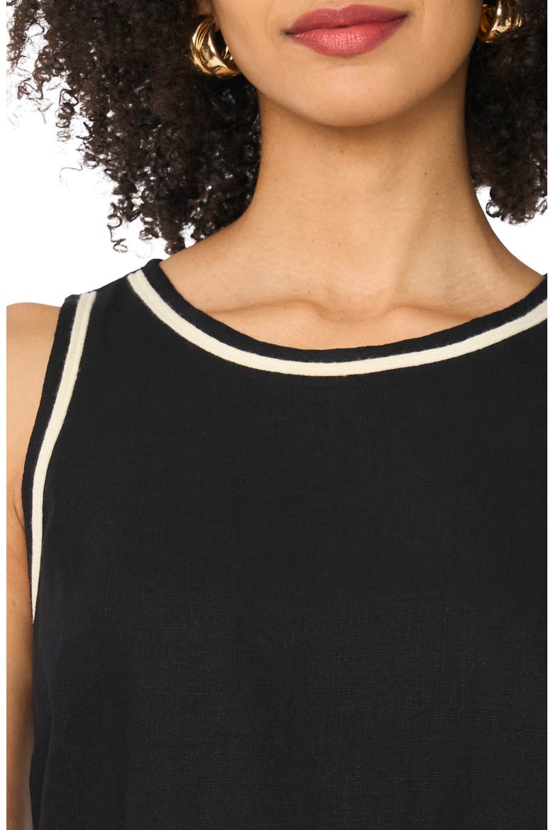 Sleeveless Top, Alternate, color, RICH BLACK
