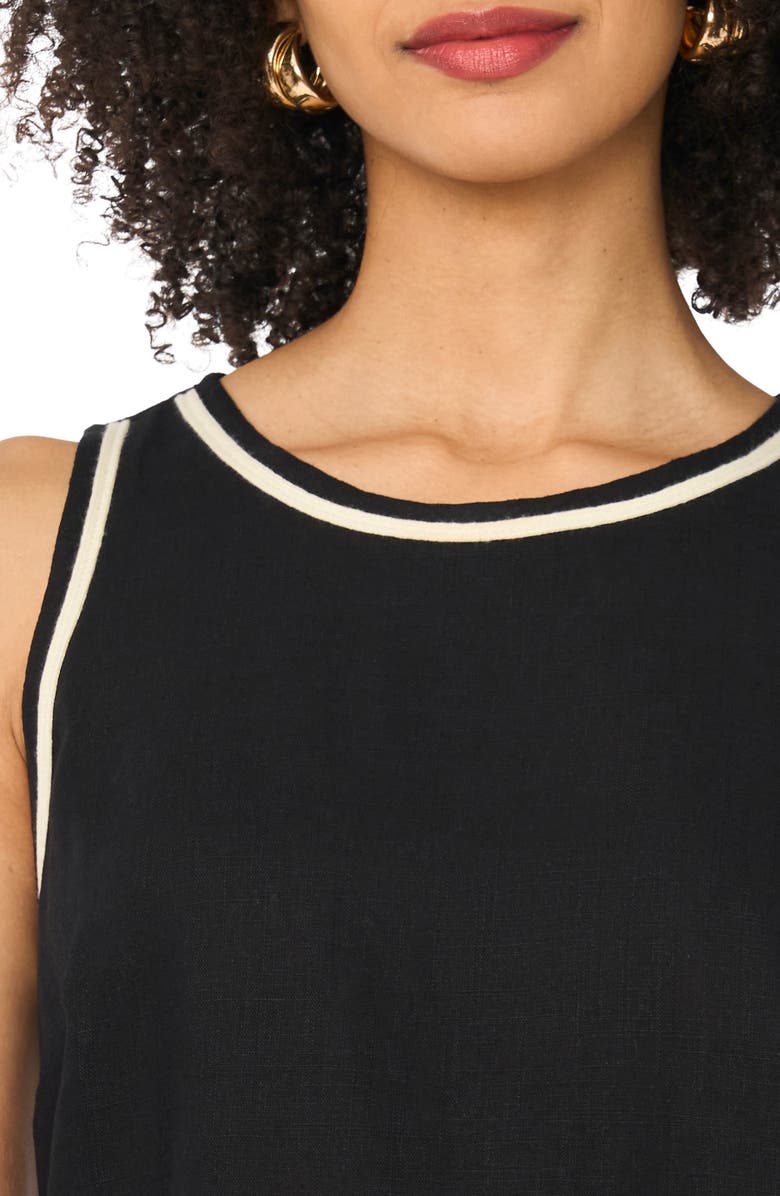 Vince Camuto Sleeveless Top, Alternate, color, Rich Black