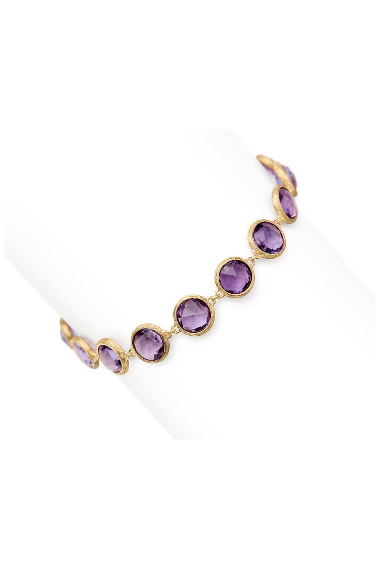 Jaipur Color Amethyst Bracelet, Alternate, color, GOLD