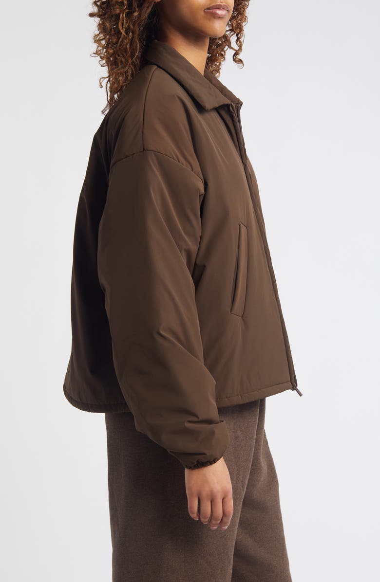 Fear of God Essentials Shell Bomber Jacket, Alternate, color,