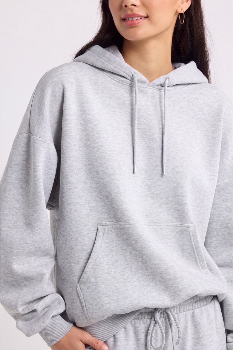 Classic Pullover Fleece Hoodie, Alternate, color, Grey