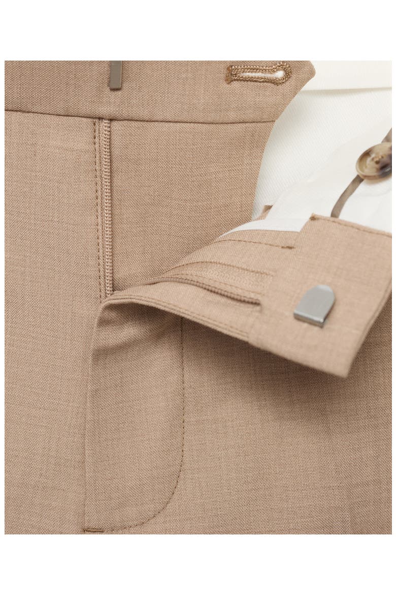 Paris Slim Fit Suit Pants, Alternate, color, BEIGE