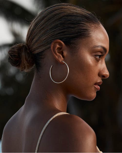 Emma Pills Extra Her Hoops In Silver