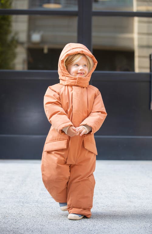 7 A.m. Enfant Grand Benji Snowsuit In Brown