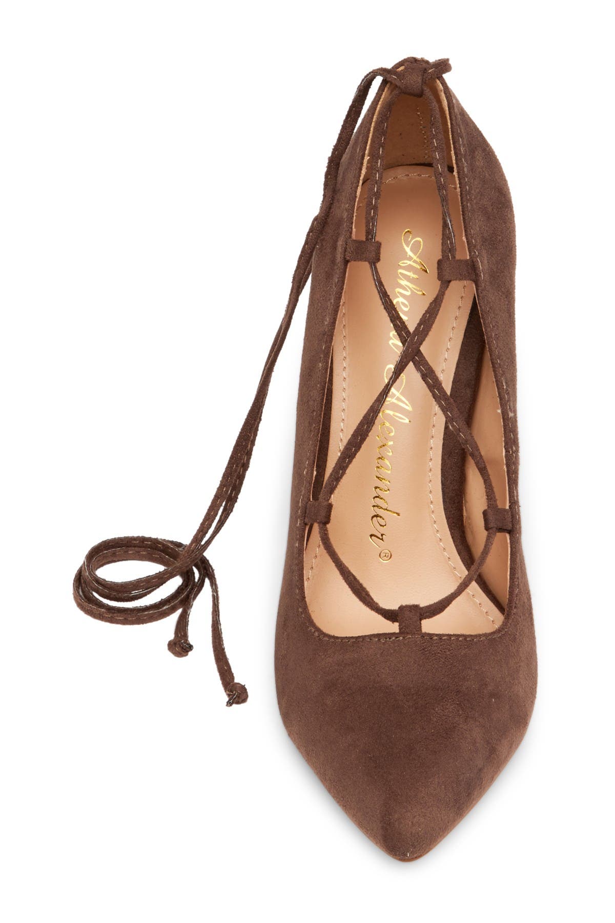 Athena Alexander Raja Lace-Up Pump, Alternate, color, 