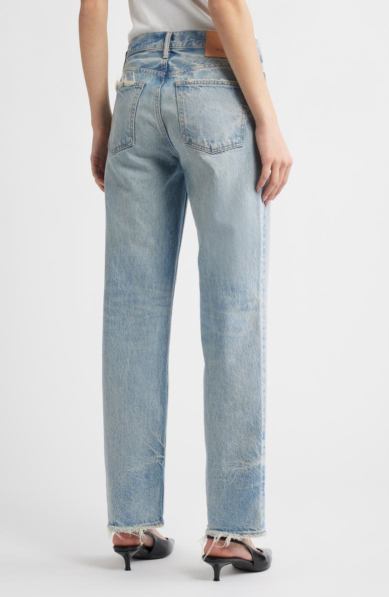 MOUSSY VINTAGE Wildwood Ankle Straight Leg Jeans, Alternate, color, Light Blue