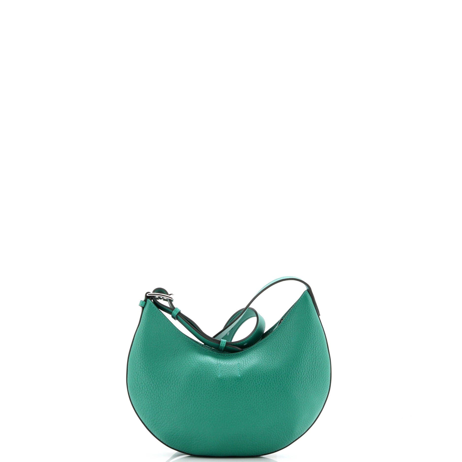 Pre-Owned Hermes Arcon Bag Togo and Swift Petite, Alternate, color, Vert Vertigo