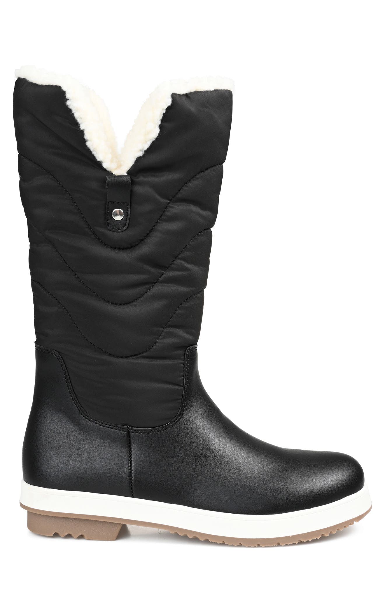 Journee Collection Pippah Faux Fur Lined Mid Boot, Alternate, color, 