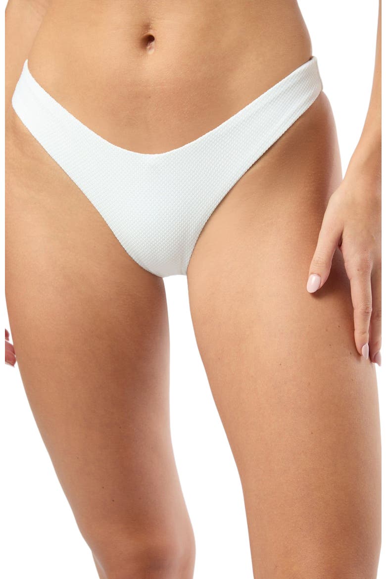 Chiara Bikini Bottom, Alternate, color, WHITE