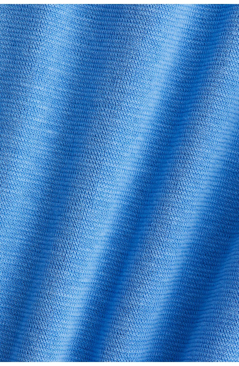 H&M Scarf-collar Top, Alternate, color, Blue