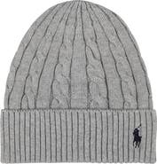 Polo Ralph Lauren Cotton Cashmere Cable Beanie