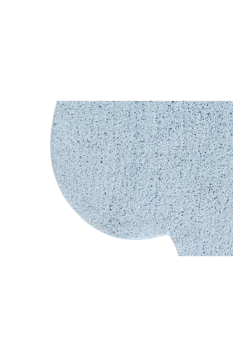 Lorena Canals Puffy Dream Cloud Washable Cotton Blend Rug, Alternate, color, Blue