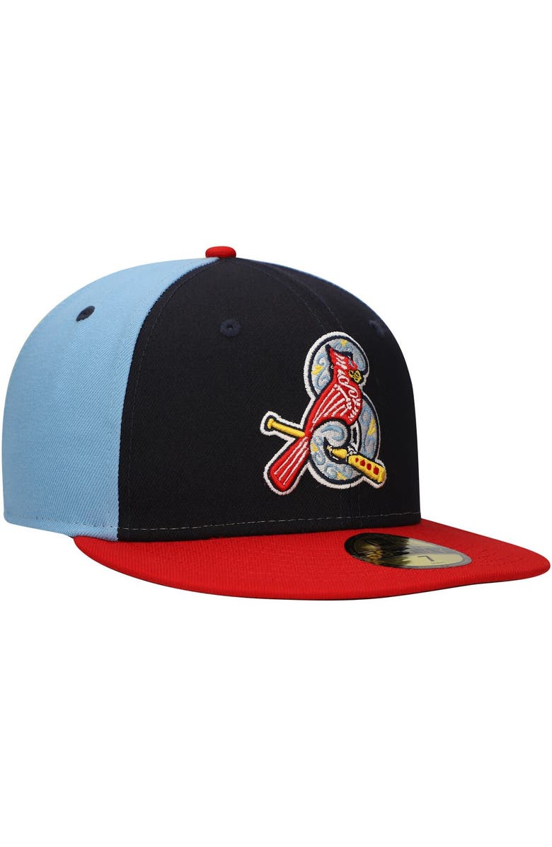 New Era Men's New Era Navy Cardenales de Springfield Copa de la Diversión 59FIFTY Fitted Hat, Alternate, color, Navy