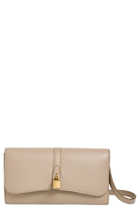 Ryder Faux Leather Crossbody Clutch