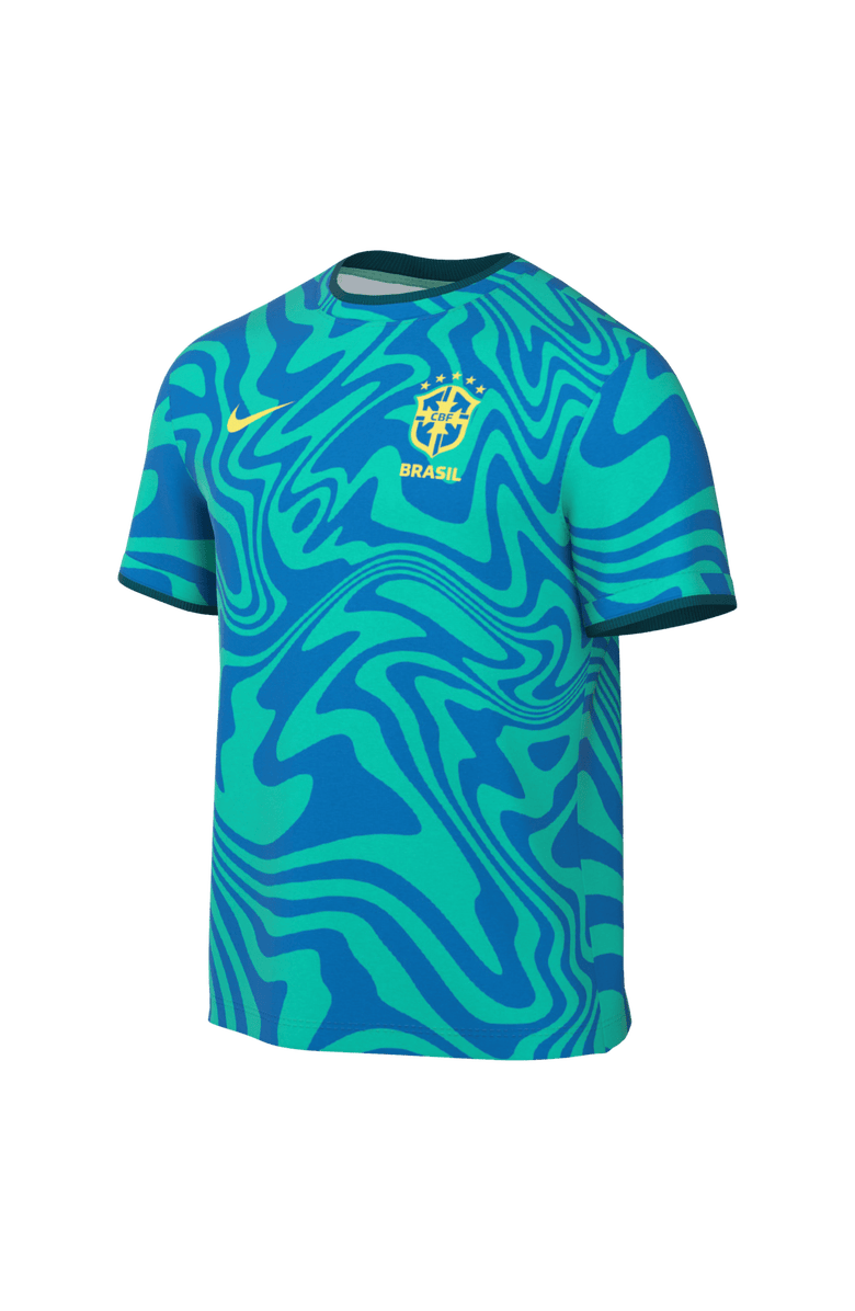 Nike Men's Nike Green Brazil National Team 2026 Academy Pro Pre-Match Top, Alternate, color, Green