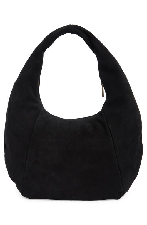 SAM EDELMAN SAM EDELMAN BERNIE STUDDED SUEDE HOBO BAG