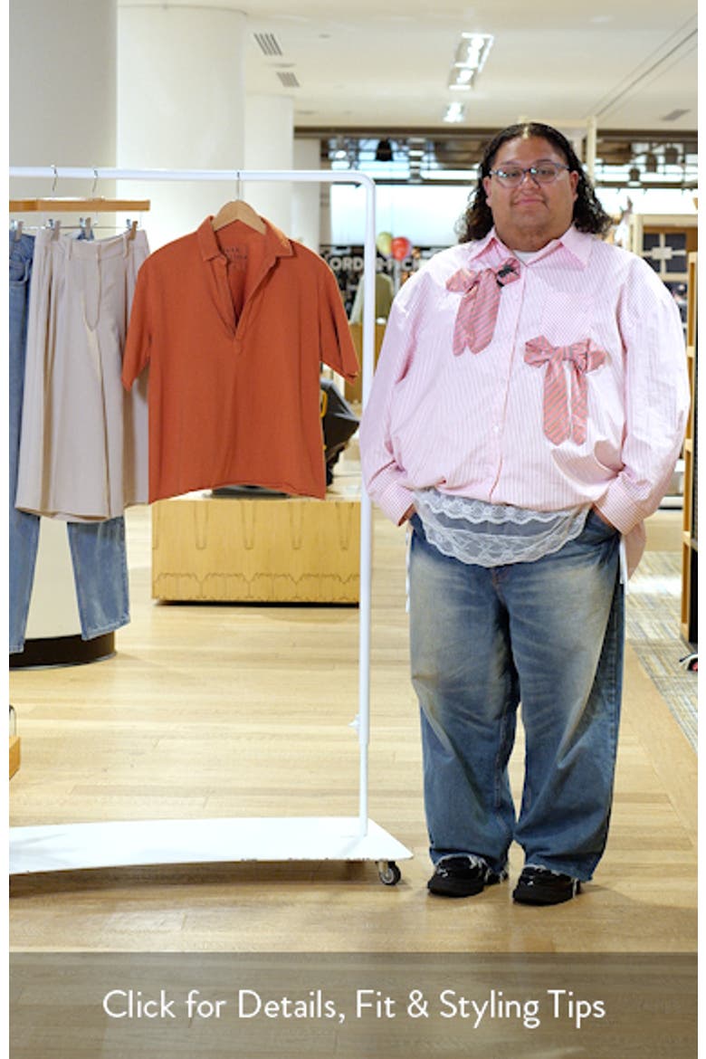 Patty Popover Henley Top video