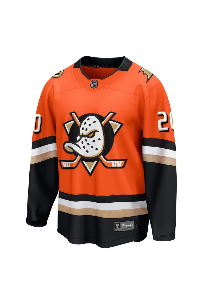 Men's Fanatics Chris Kreider Orange Anaheim Ducks Home Breakaway Jersey, Alternate, color, Orange