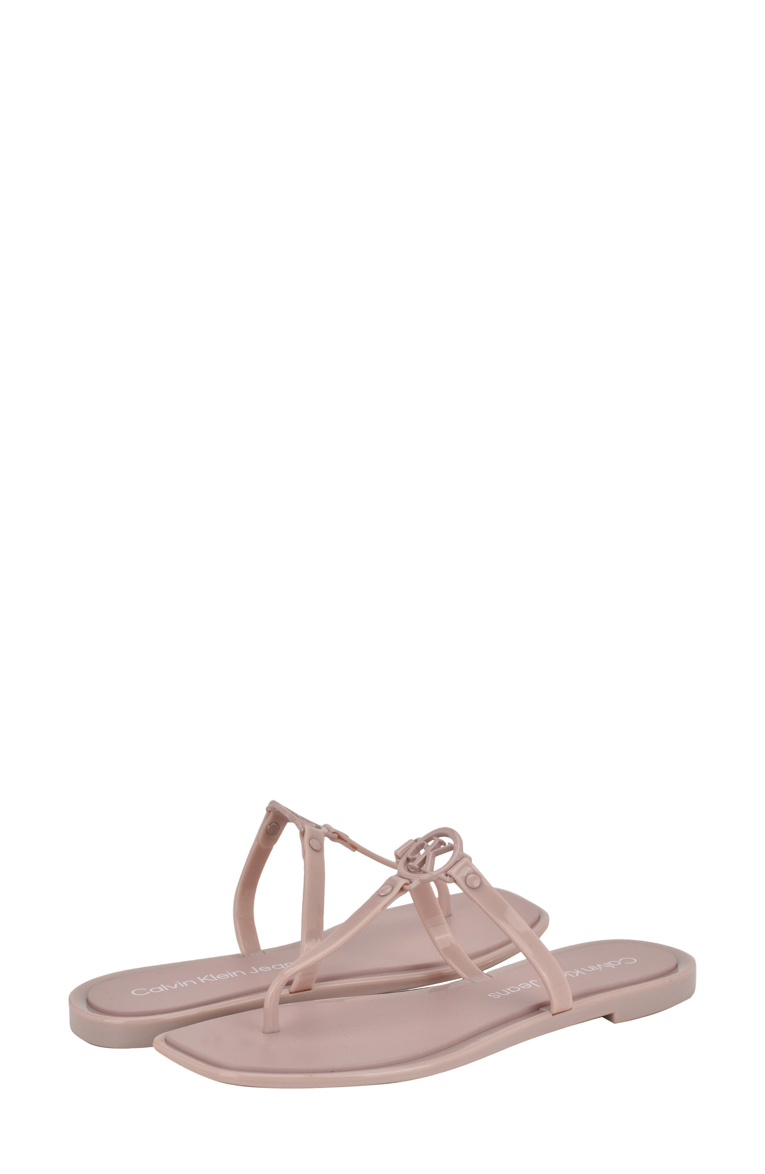 Calvin Klein Edhen Flip Flop, Alternate, color, Light Pink