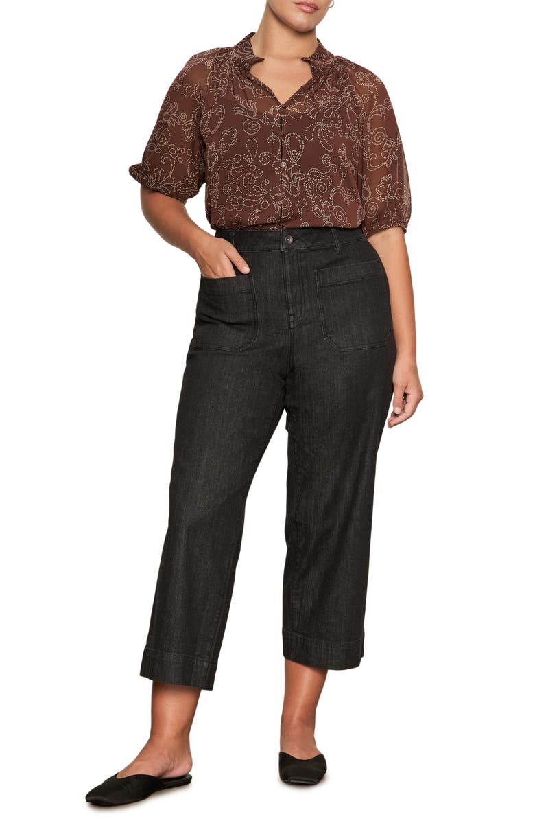 Sanctuary Keep Me Close Shirt, Alternate, color, Boheme Brown