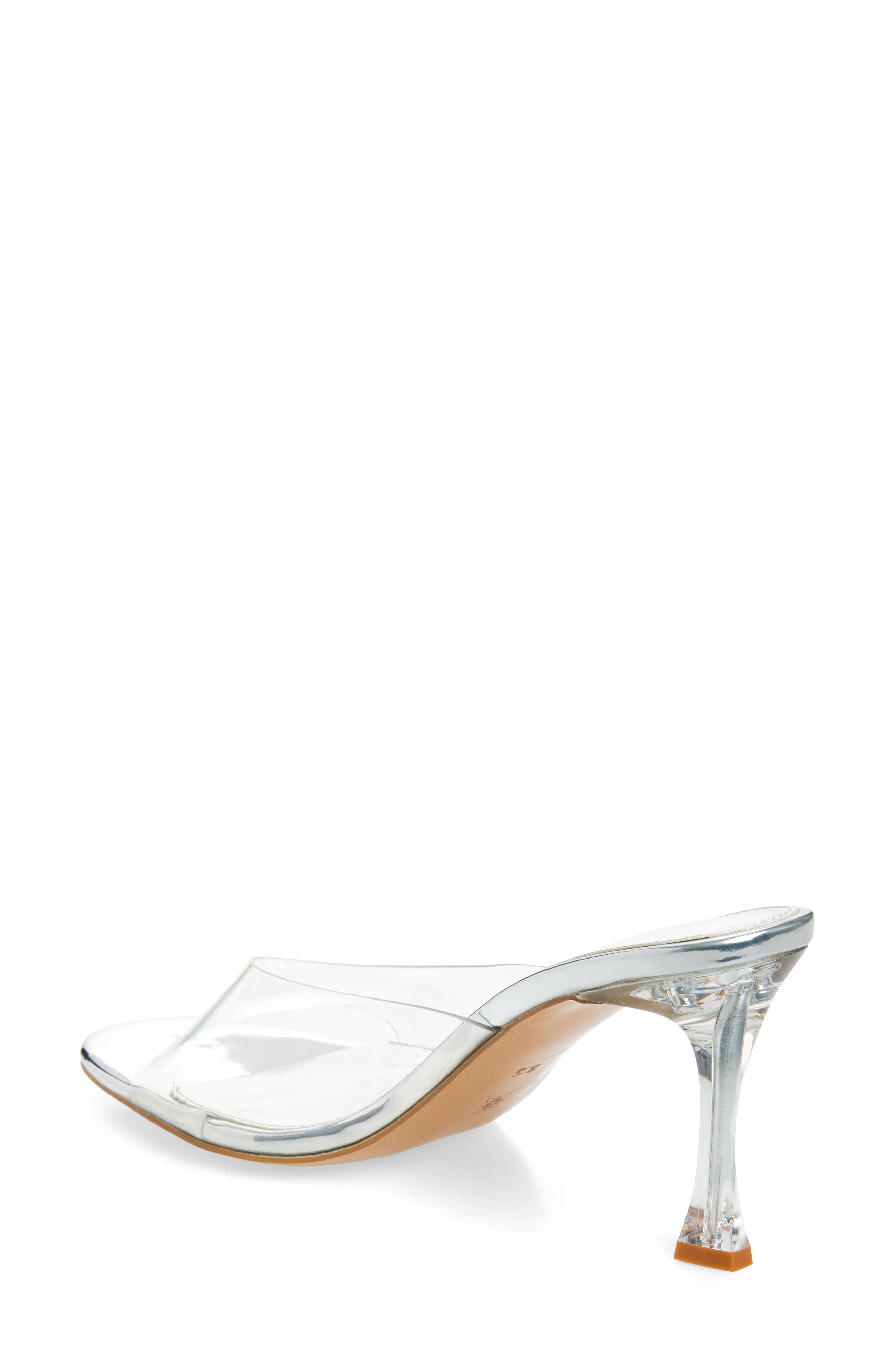 BCBGeneration Martina Transparent Cuff Sandal, Alternate, color, 