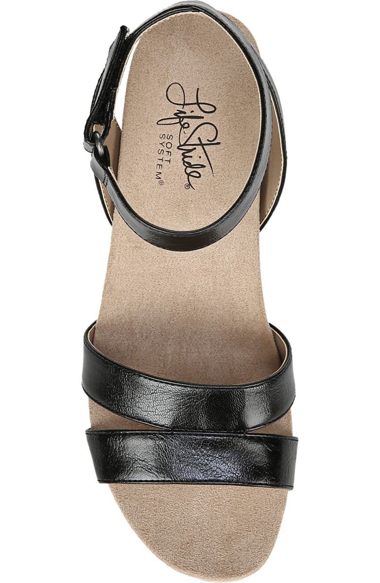 LifeStride Max Wedge Sandal, Alternate, color,