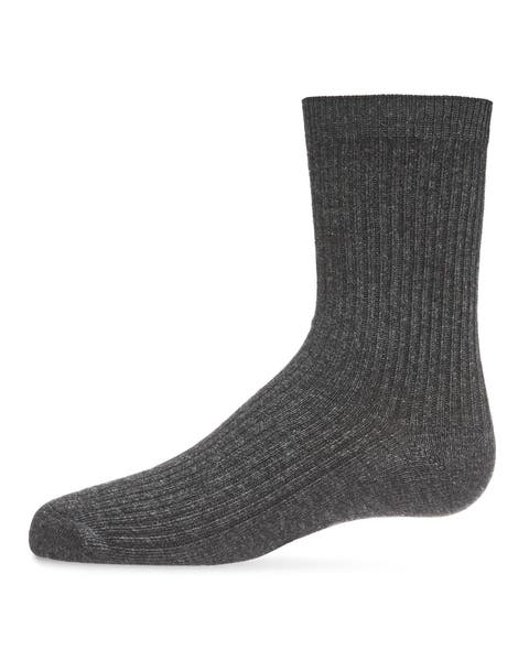 Ribbed Rich Crew Socks