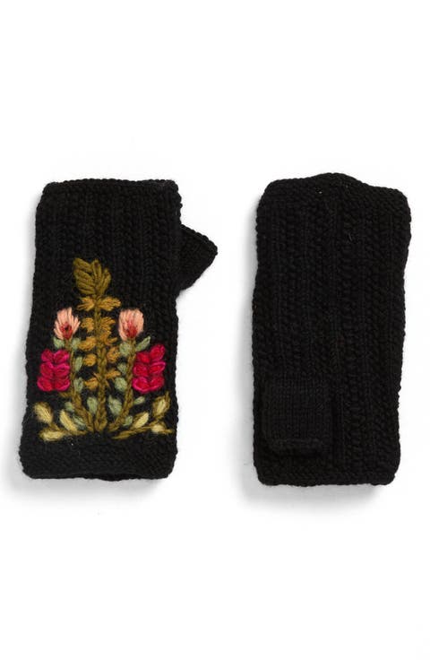 Meadow Handwarmer Wool Fingerless Gloves