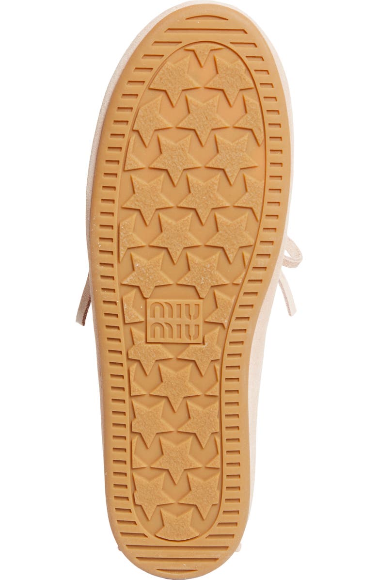 Miu Miu Boat Shoe Flat, Alternate, color, Beige