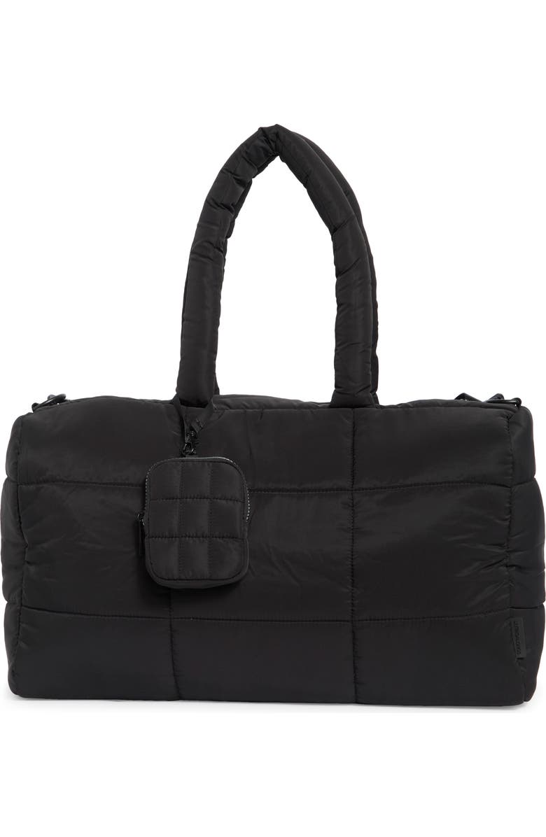 MYTAGALONGS Cloud Duffle Bag, Main, color, Black