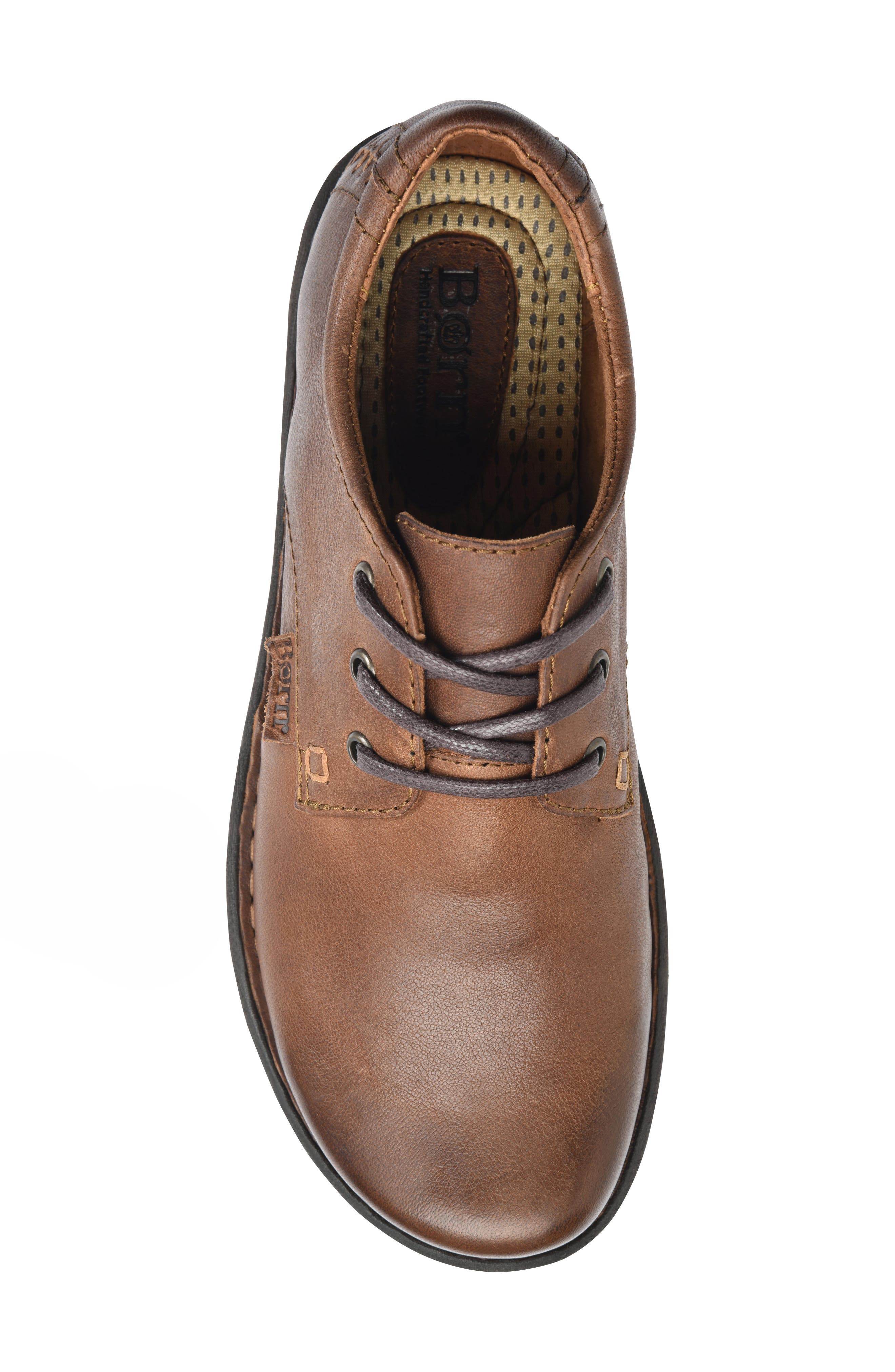 Soledad Plain Toe Derby, Alternate, color, BROWN LEATHER