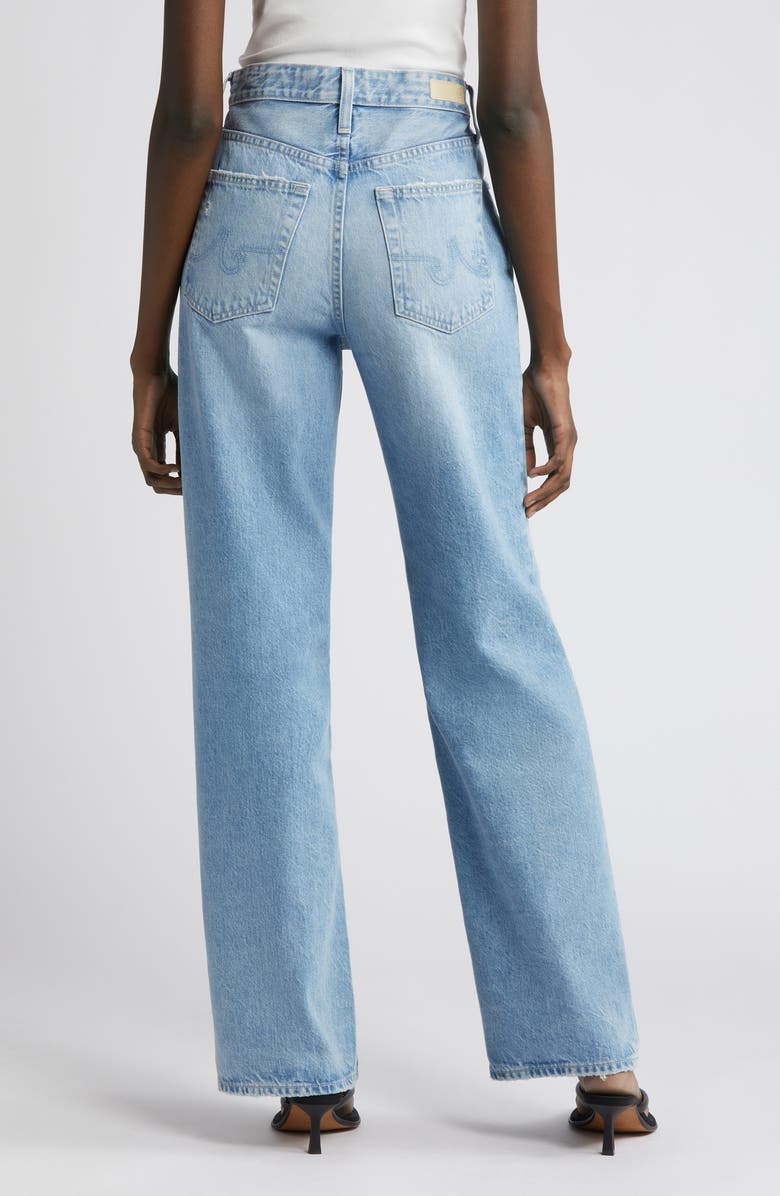 AG Kora High Waist Wide Leg Jeans, Alternate, color, Recall