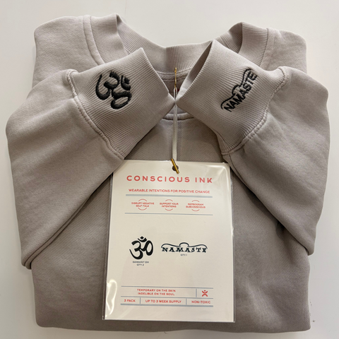 Om/Namaste Manifest Sweatshirt