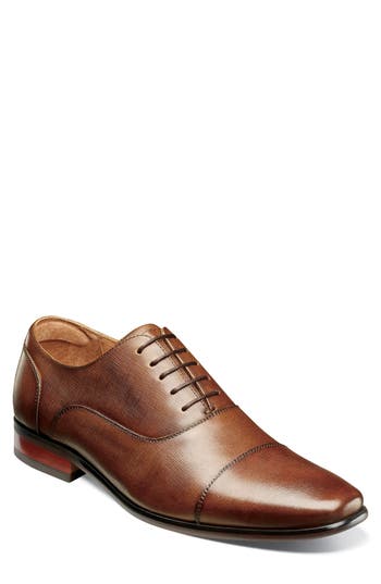 Florsheim Postino Cap Toe Oxford In Cognac