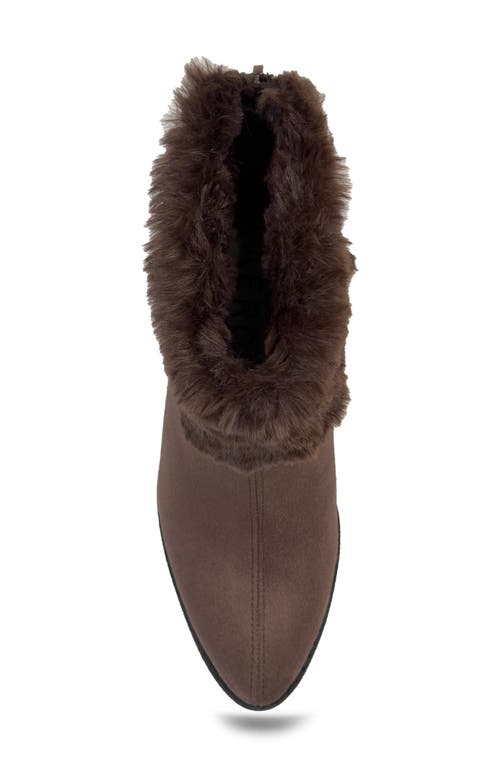 Aerosoles Booker Wedge Bootie In Brown