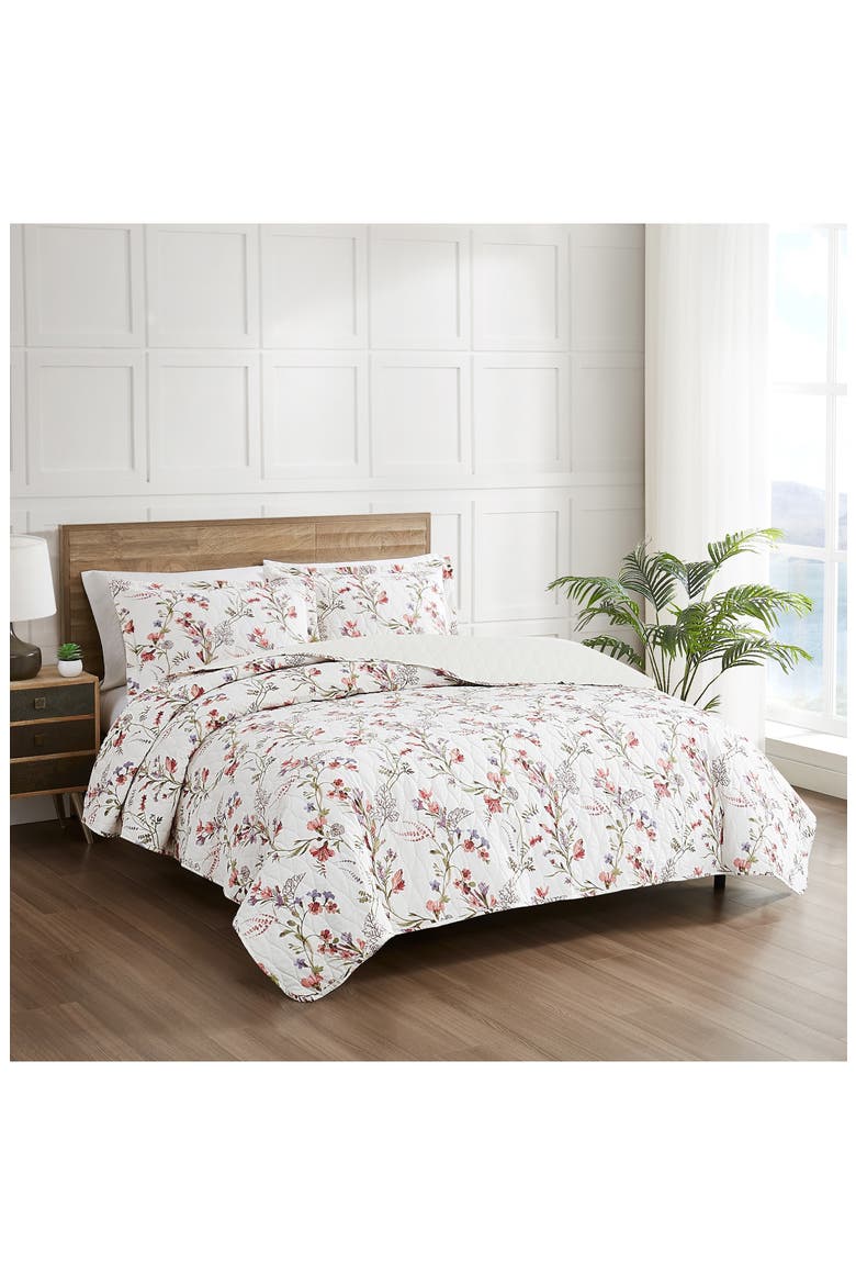 Ariana 3-Piece Quilt Set, Main, color, SOFT PINK FLORAL