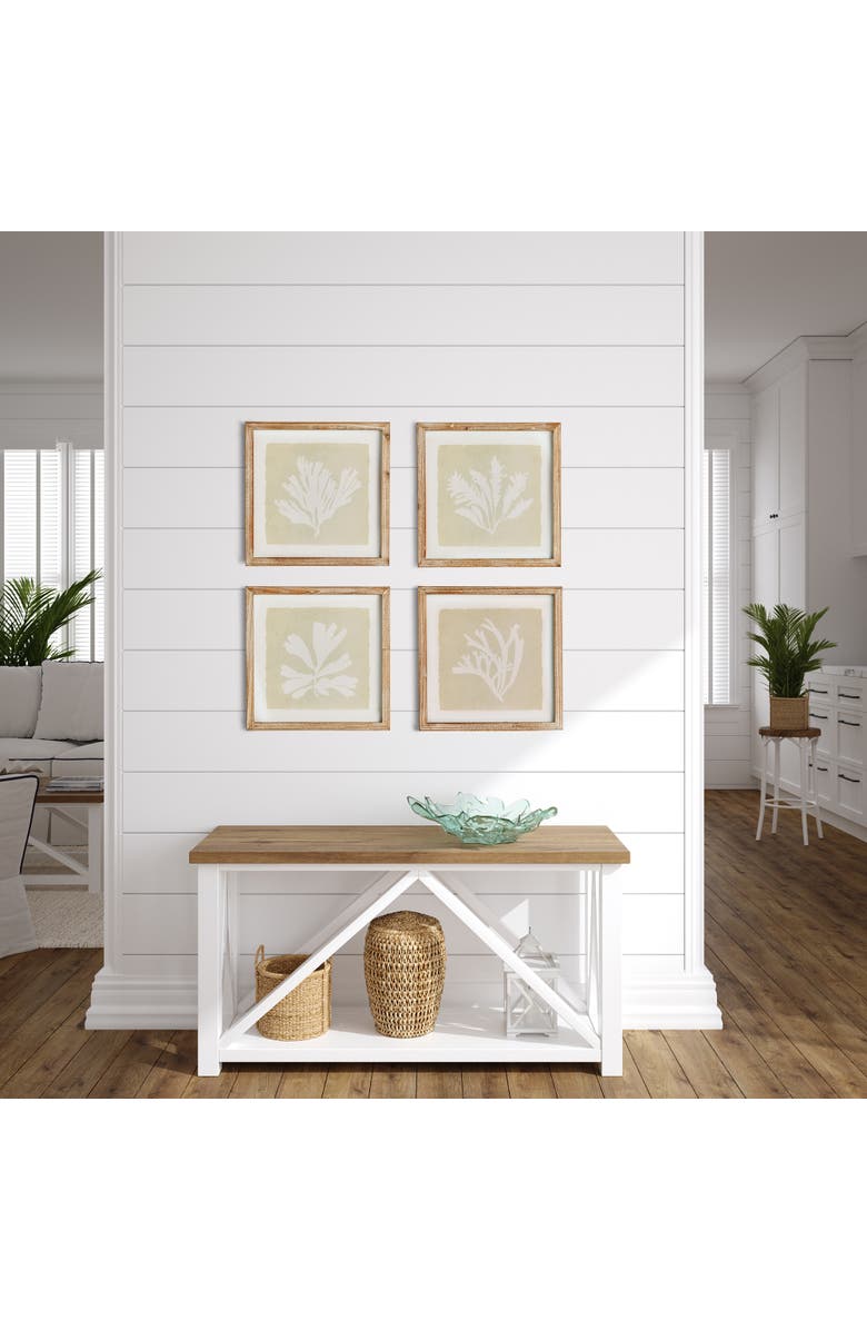 Napa Home & Garden Seaweed Petite Prints, Set Of 4, Alternate, color, Grey