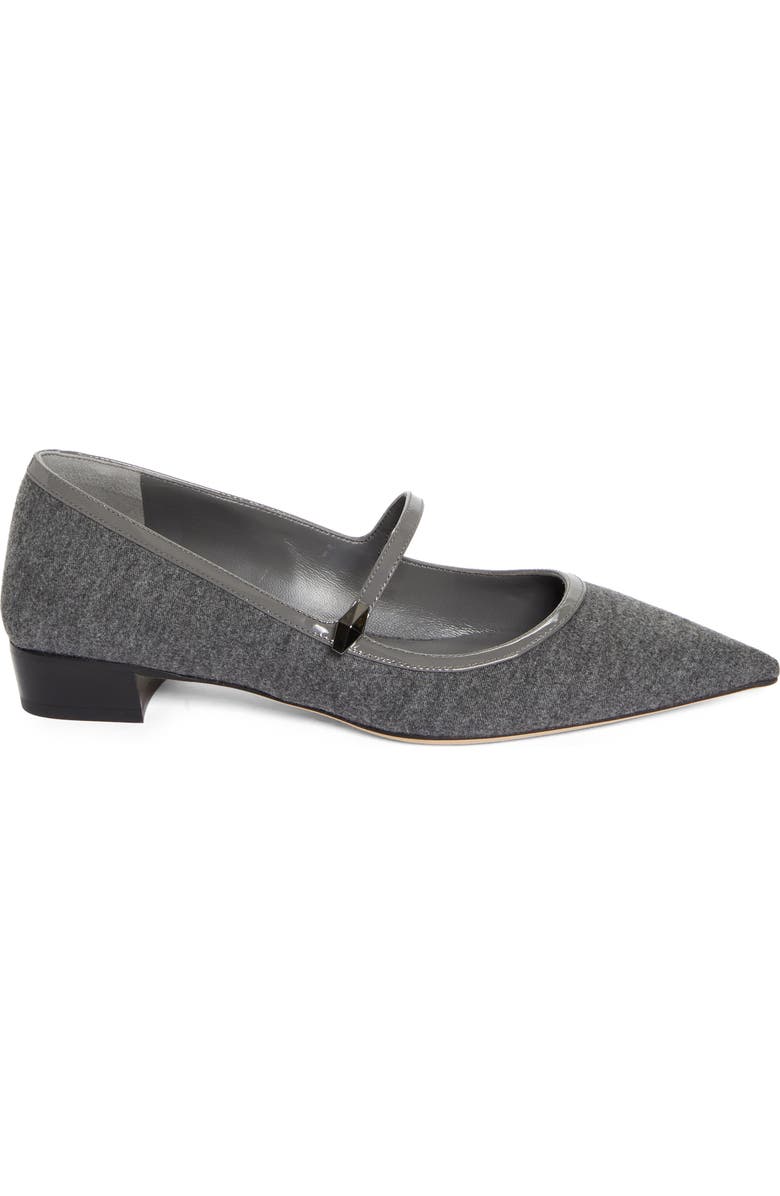 Jimmy Choo Carolyn Pointed Toe Mary Jane Flat, Alternate, color,