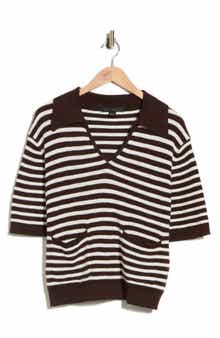 Collared Cotton Sweater