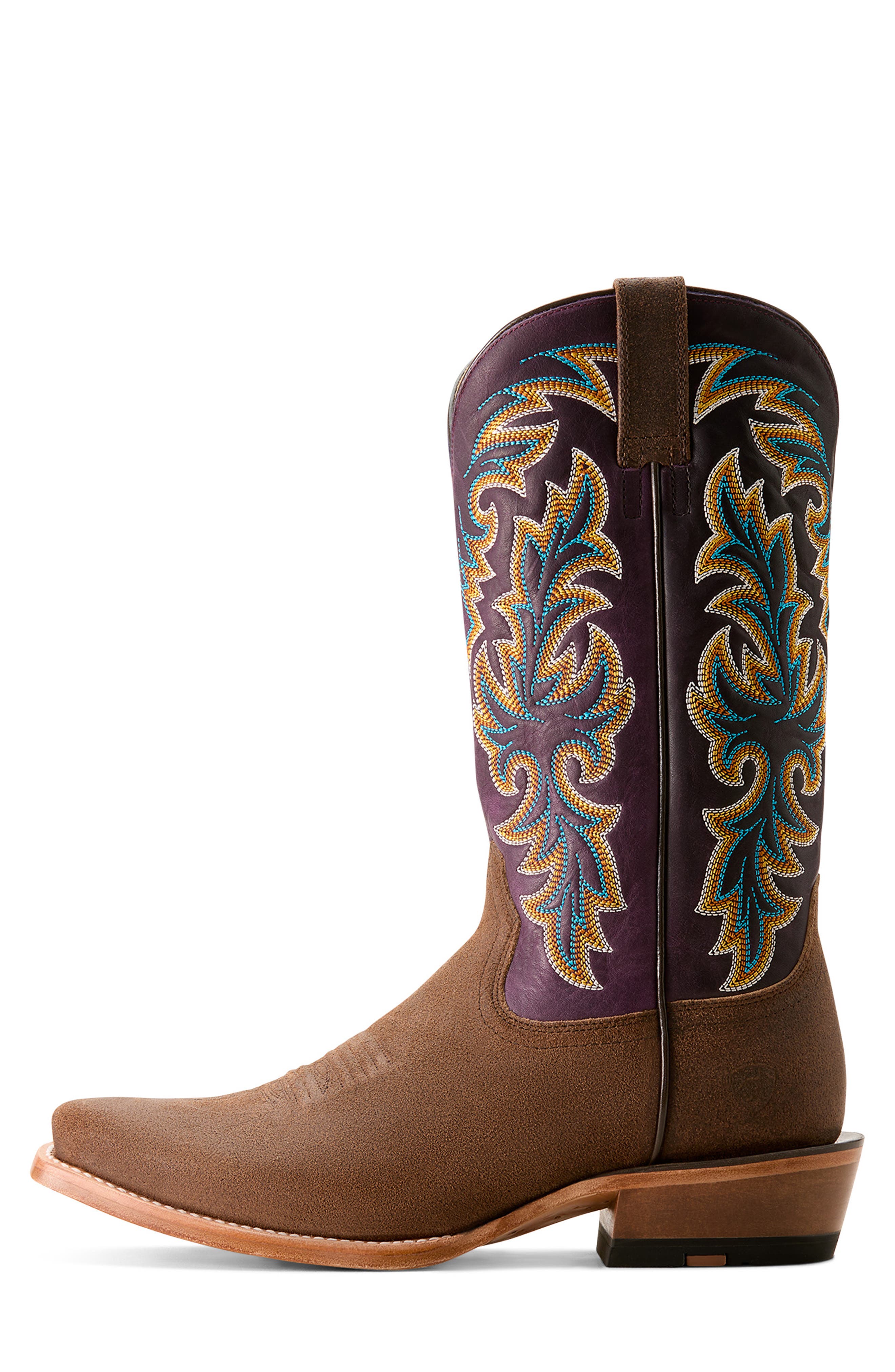 Ariat Futurity Cashout Square Toe Boot, Alternate, color, Dijon Roughout