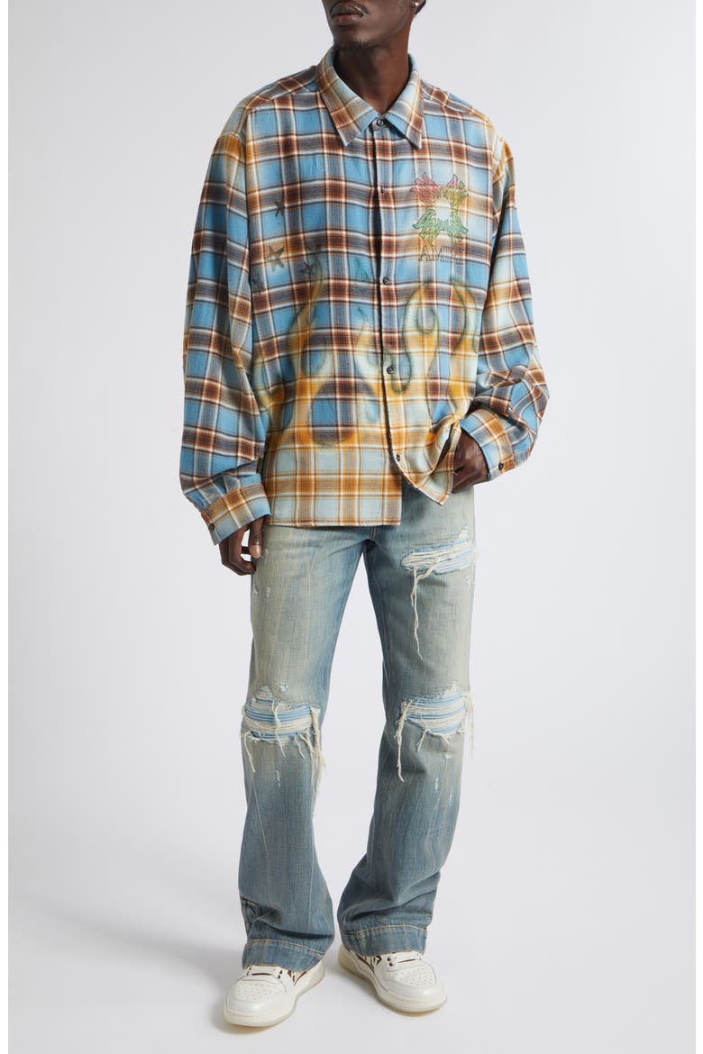 MX1 Straight Flare Jeans, Alternate, color, LAUREL FADE
