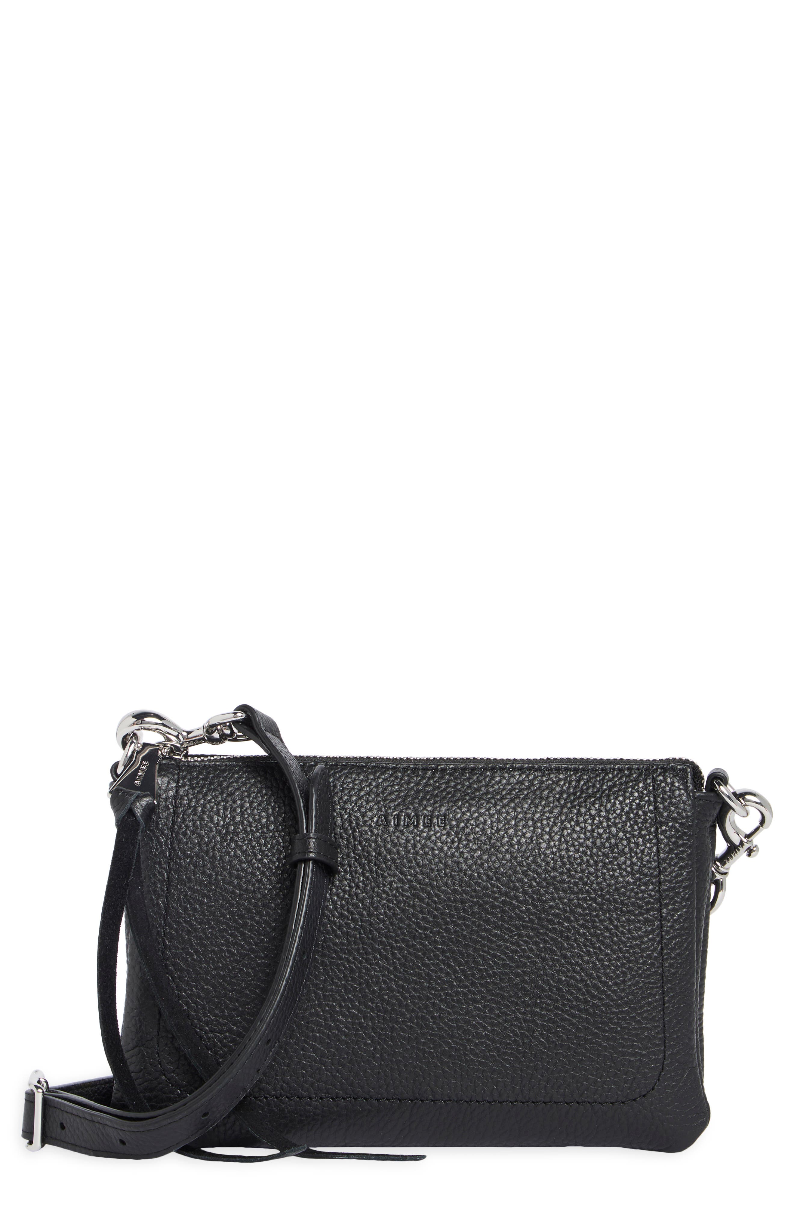 AIMEE Madrid Leather Crossbody Bag
