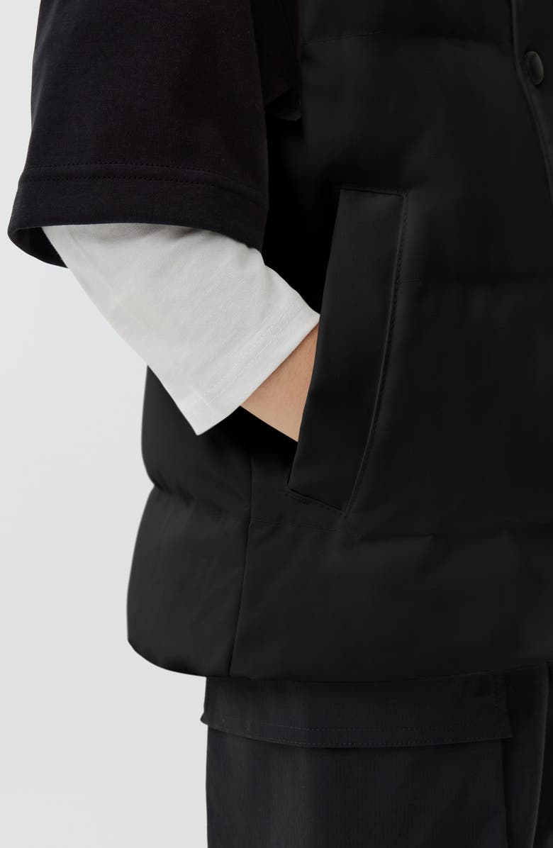 Canada Goose Kids' Vanier Down Vest, Alternate, color, Black - Noir