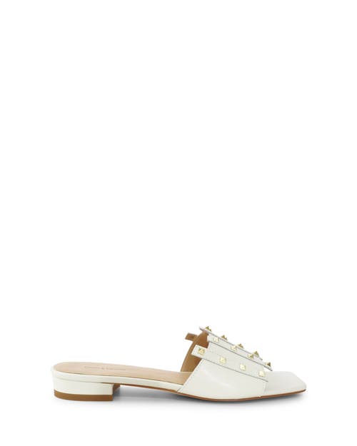 Belle & Bloom Until We Meet Stud Slide In White