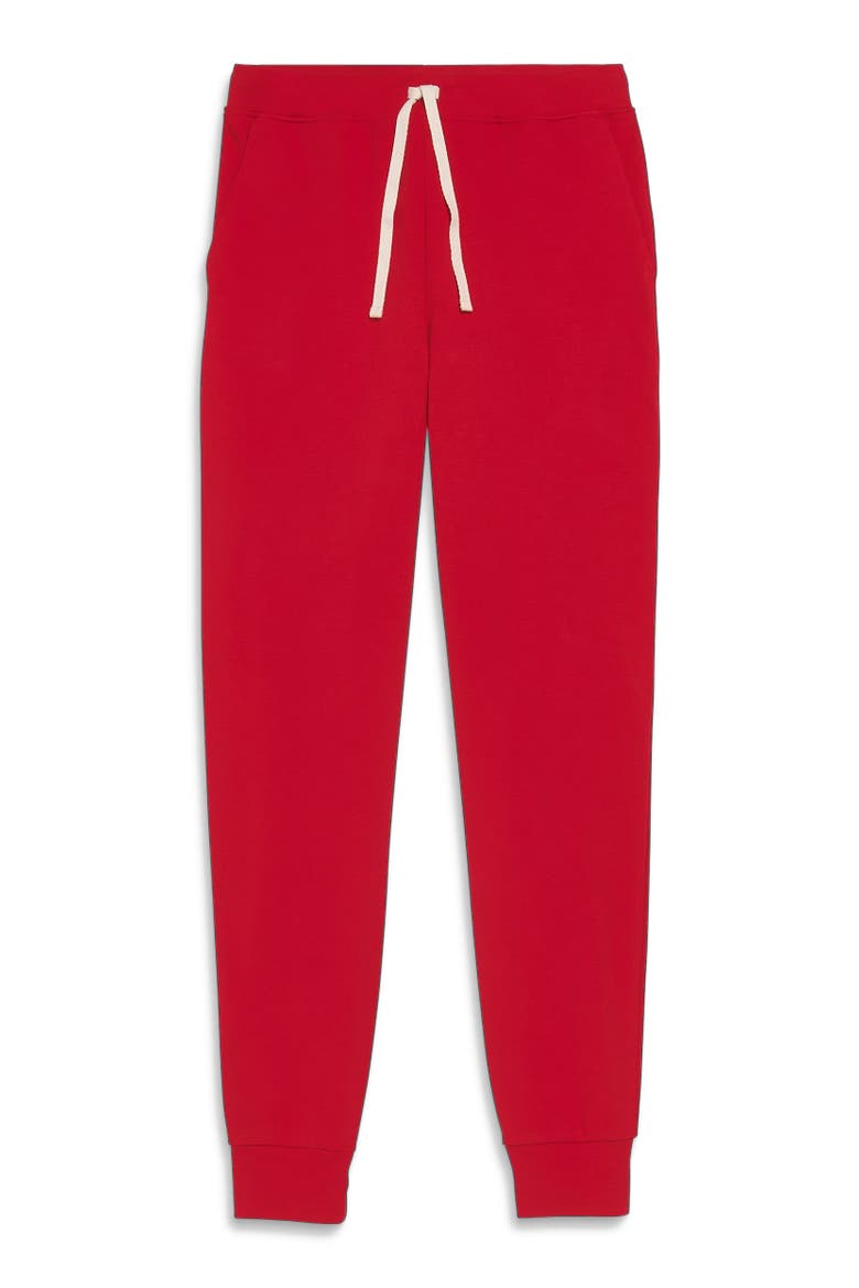 Grown-Ups Organic PJ Pant, Main, color, Cherry